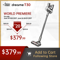 【Promo Code:NOWOSC18】ręczny bezprzewodowy odkurzacz dreame T30 27kPa szczotka antyplątanina urządzenia domowe Aspirator podłogowy 1